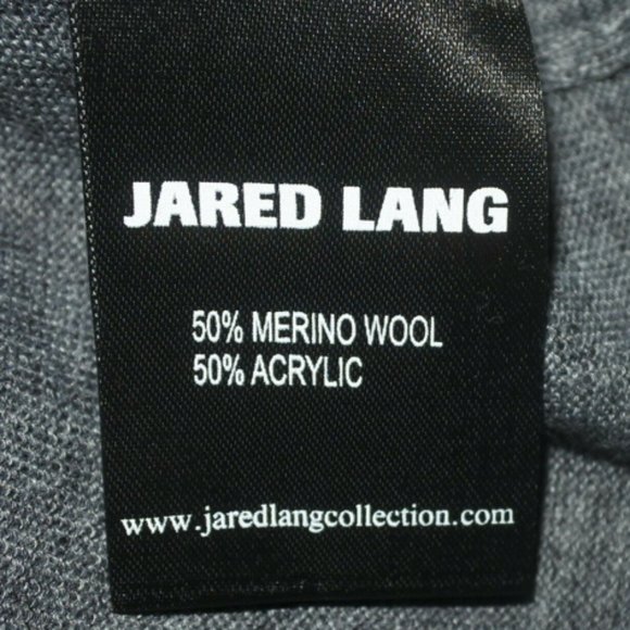 NWOT XXL Jared Lang Men's Knit V-Neck Merino Wool Acrylic Pullover Sweater $149 - Picture 3 of 4